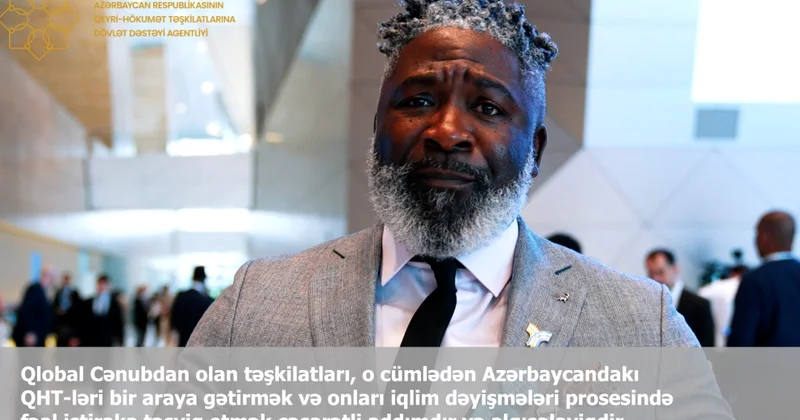 Qlobal Cənub QHT Platformasının üzvləri danışır Beynəlxalq Sosial İnkişaf QHT Koalisiyasının rəhbəri Melvin Uaciri Linve