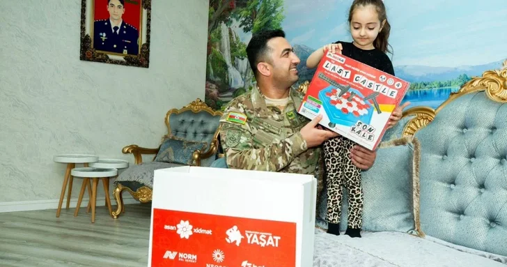 Фонд YAŞAT в пятый раз проводит акцию Караван подарков к Дню защиты детей