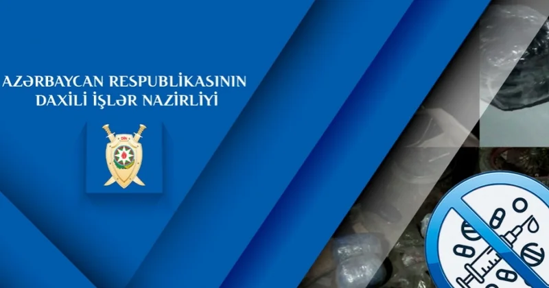 DİN: Ötən gün 17 kiloqramdan artıq narkotik vasitə aşkar olunaraq götürülüb