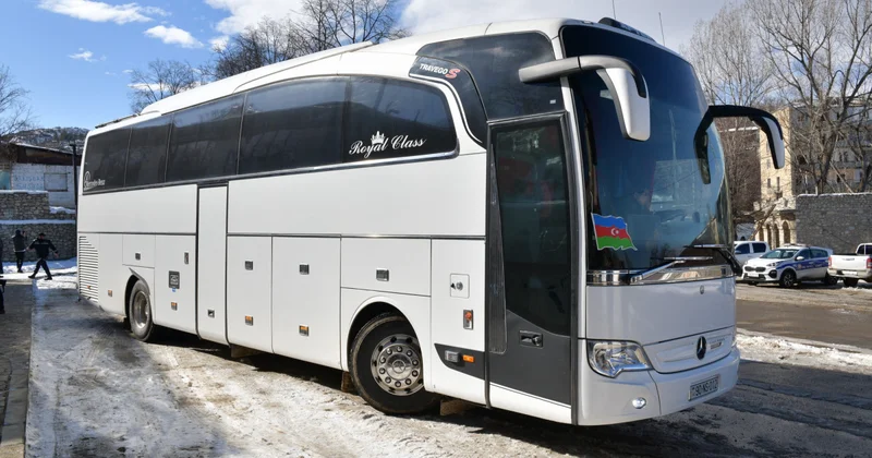 На освобожденные земли Азербайджана перевезено 85 тыс. пассажиров