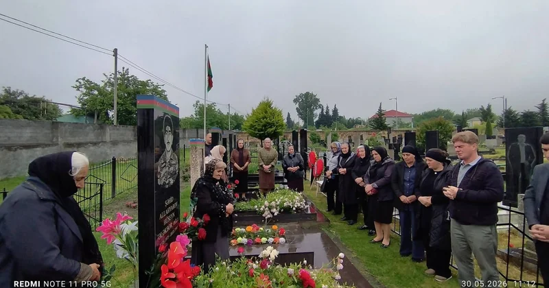 Zaqataladan olan şəhid belə anıldı FOTO