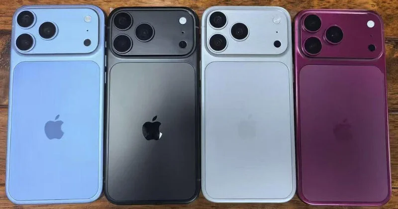 iPhone 18 Pro показали во всех цветах с помощью макетов