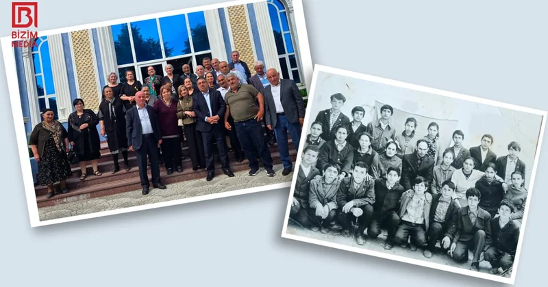 Yarım əsrdən sonra yenidən BİR ARADA Kiçik Dəhnə məzunlarının görüşündə DUYĞULU ANLAR videoreportaj