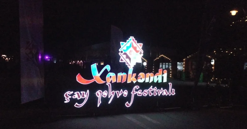 Xankəndidə möhtəşəm atəşfəşanlıq yaşandı FOTO