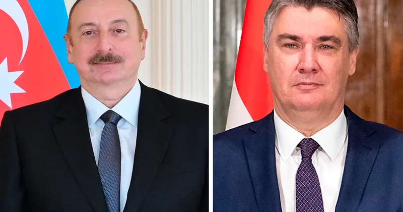 Ильхам Алиев поздравил Зорана Милановича с национальным праздником Хорватии