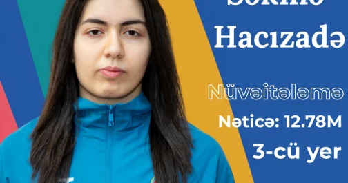 Азербайджанская спортсменка завоевала бронзовую медаль на чемпионате малых стран Европы