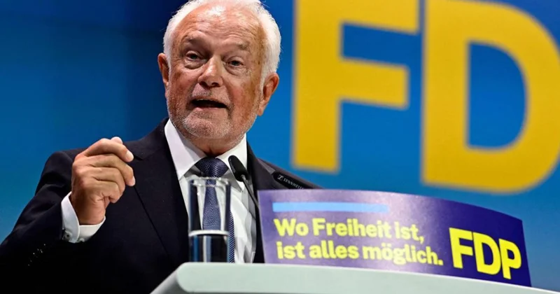 Volfqanq Kubitski Almaniyanın Azad Demokratlar Partiyasının sədri seçilib