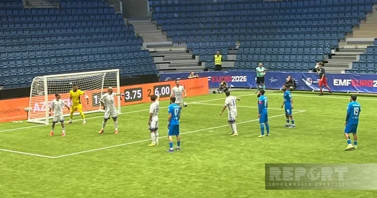 Azərbaycanın minifutbol millisi Fransanı məğlub edib Qrup lideri oldu