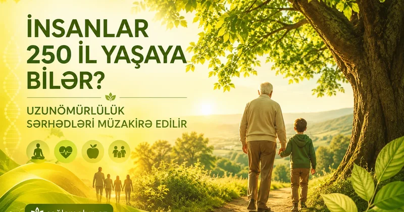 İnsan ömrü 130 ildən yuxarı olacaq Statistik araşdırmalar təsdiqləyir