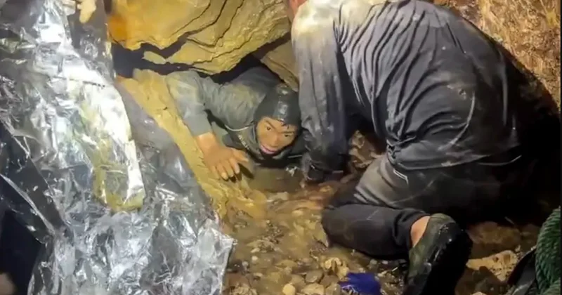 “Ova gedərkən ovlanan”lardan 5 i xilas edildi Fotolar