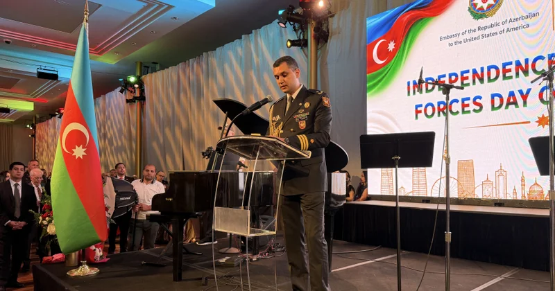 Vaşinqtonda Müstəqillik Günü və Silahlı Qüvvələr Gününə həsr olunmuş rəsmi qəbul keçirilib