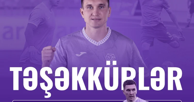 Premyer Liqa klubu ukraynalı futbolçu ilə yollarını ayırıb