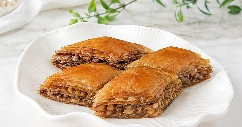 Asan ev paxlavası dadında şərbətli şirniyyat resepti
