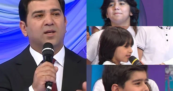 Babək Niftəliyev efirə oğulları ilə çıxdı