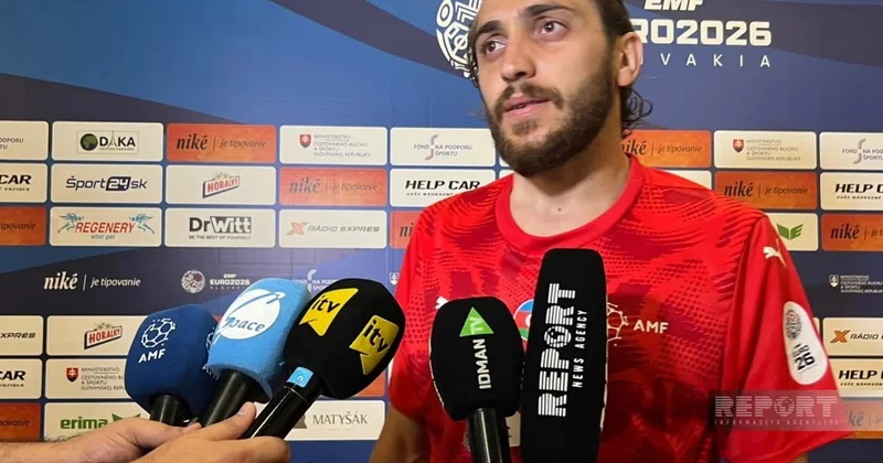 Azərbaycan millisinin futbolçusu Rəvan Kərimov: “Hər oyuna qələbə üçün çıxırıq“