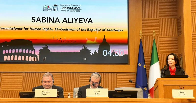 Сабина Алиева поведала итальянцам о правах человека