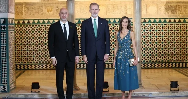 Ukraynanın baş naziri İspaniya kralı ilə görüşüb