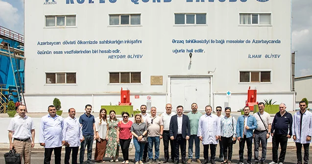 İmişli Kəllə Qənd Zavoduna mediatur Fotolar