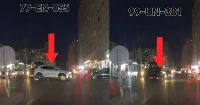Nişan geriyə dönməni qadağan edir, amma bu sürücülərin vecinə də deyil VİDEO