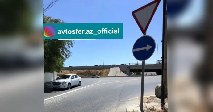 Bu yolda nişanlar dəyişdi; düzünə getməyin Sürücülərin şikayətinə AYNA dan CAVAB VİDEO