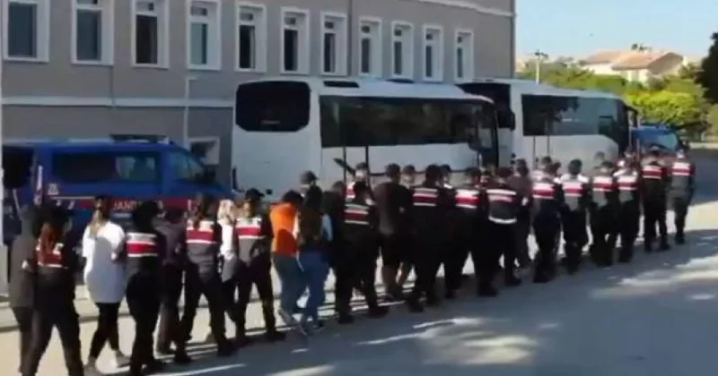 Türkiyənin 12 şəhərində mütəşəkkil cinayətkar dəstələrlə əlaqədə şübhəli bilinən 230 şəxs saxlanılıb