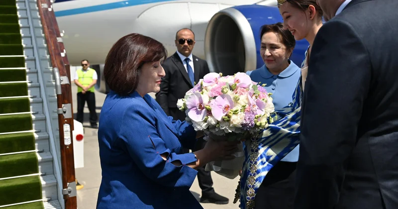 Sahibə Qafarova Özbəkistana səfər edib