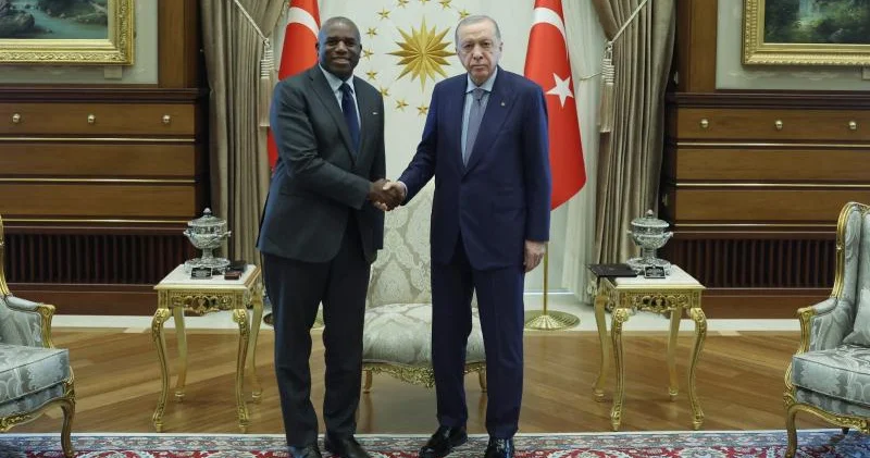 Ərdoğan Böyük Britaniya XİN başçısını qəbul edib