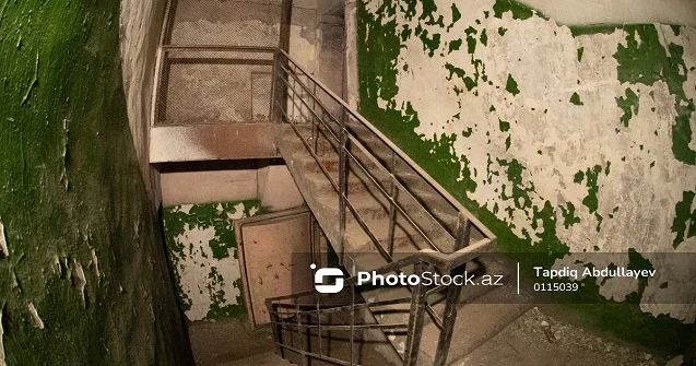 Bakıda 400 nəfərin gizlənə biləcəyi yeraltı bunkerdən Fotolar
