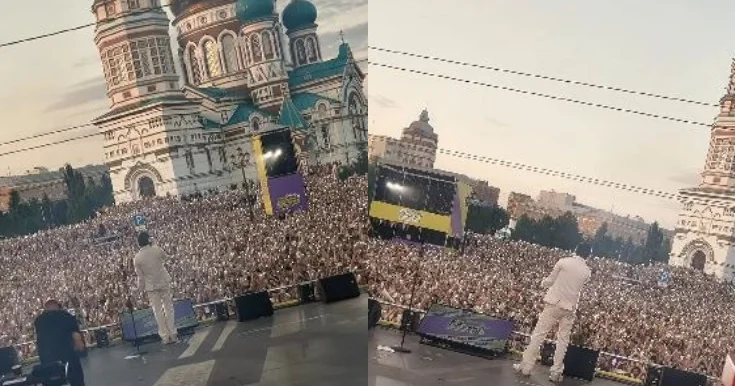 Konsertinə 200 min insan gəldi Video