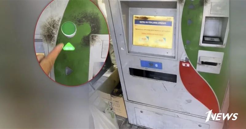 В Баку терминал Bakıkart требует монеты, но не принимает их ВИДЕО