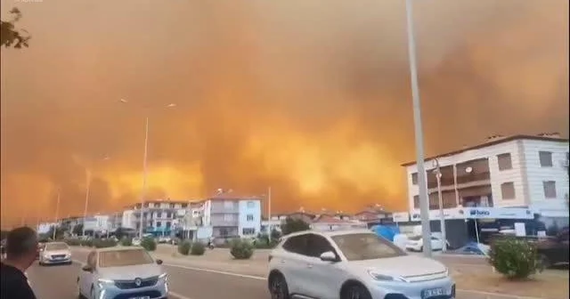 В Турции более 50 тыс. человек эвакуированы из за лесных пожаров ВИДЕО