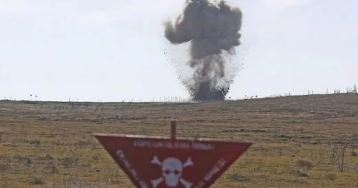 В Агдаме сотрудник полиции подорвался на мине