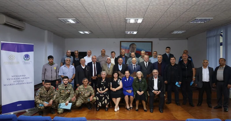 “Müharibə veteranlarının hüquqi maarifləndirməsi” adlı layihənin icrasına başlanıb