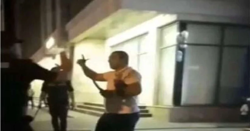 “Saxla” əmrinə tabe olmayıb polisi bıçaqla HƏDƏLƏDİ