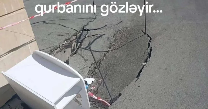 Bakıda qurbanını gözləyən quyular FOTO/VİDEO