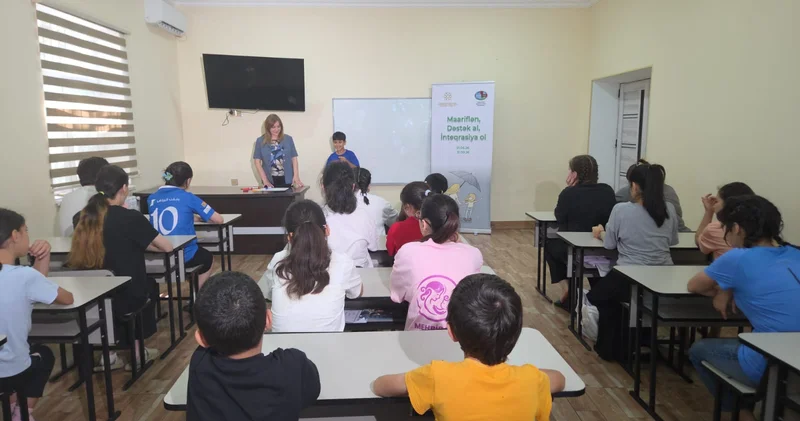 “Maariflən, dəstək al, inteqrasiya ol” layihəsi: İnsan alveri risklərinə qarşı kompleks dəstək tədbirləri həyata keçirilir