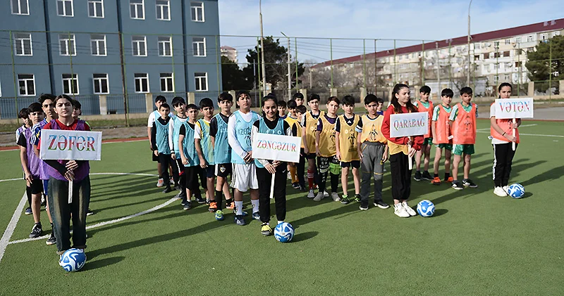 Sumqayıtda minifutbol turniri keçirildi