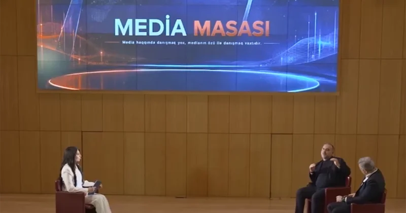 “Media Masası”nın ilk buraxılışının anonsu yayımlandı Video