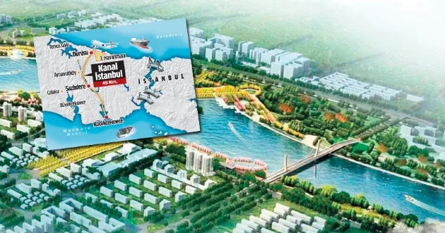 İstanbul adaya çevrilə bilər: Türkiyədən ağlasığmaz layihə: 2 dəniz arasında yeni kanal... FOTOLAR