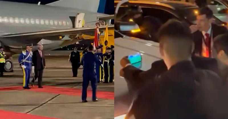 Paraqvayın qələbəsini Çili prezidenti və mühafizəsi belə qeyd etdi FOTO/VİDEO