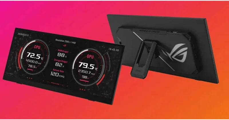 Asus представила сенсорный компактный монитор ROG Strix