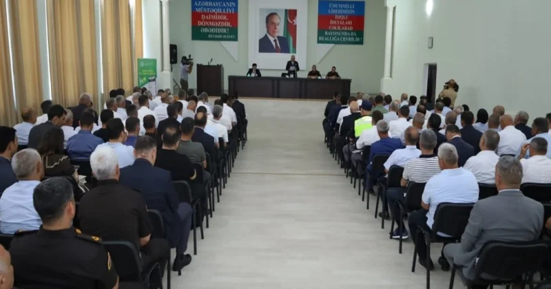 Dövlət Xidməti dənli və texniki bitkilərin yanğın təhlükəsizliyi ilə bağlı tədbirlər keçirib