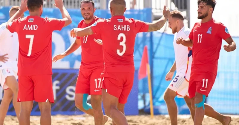 Çimərlik futbolu üzrə millimiz Avropa çempionatında ilk matçını İngiltərəyə qarşı keçirəcək
