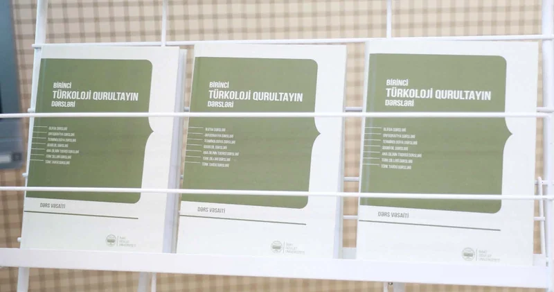 BDU “Birinci Türkoloji Qurultayın dərsləri” adlı dərs vəsaiti nəşr edib