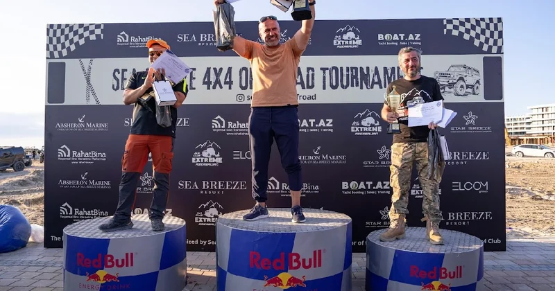 Впервые в Азербайджане прошел турнир на профессиональной Off Road Arena ФОТО
