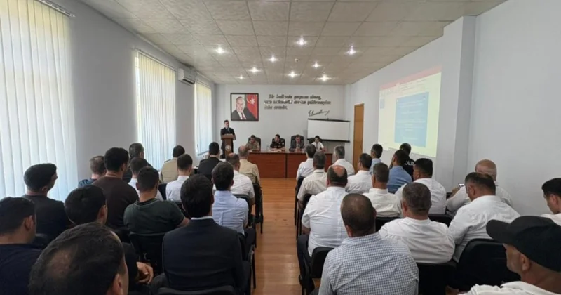 Su hövzələrində təhlükəsizliyin təmin edilməsi mövzusunda müşavirə keçirilib
