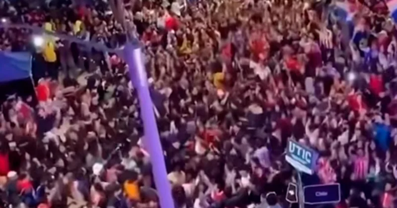 Paraqvay xalqı kef edir Video