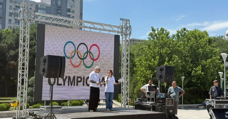 Olimpiya Günü veteran olimpiyaçıların iştirakı ilə qeyd olunub
