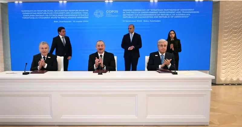 Баку, Астана и Ташкент строят зелёный энергомост в Европу Статья The Astana Times
