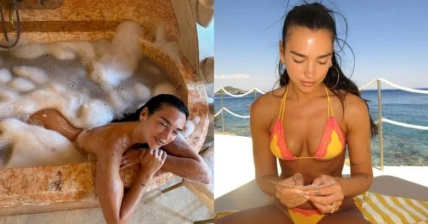 Dua Lipa İtaliyadakı bal ayından FOTOLARINI paylaşdı